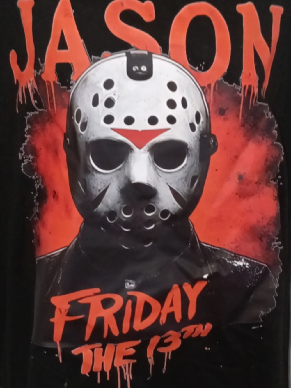 Friday the 13th  Graphic Tee - Black & Red New 3XL